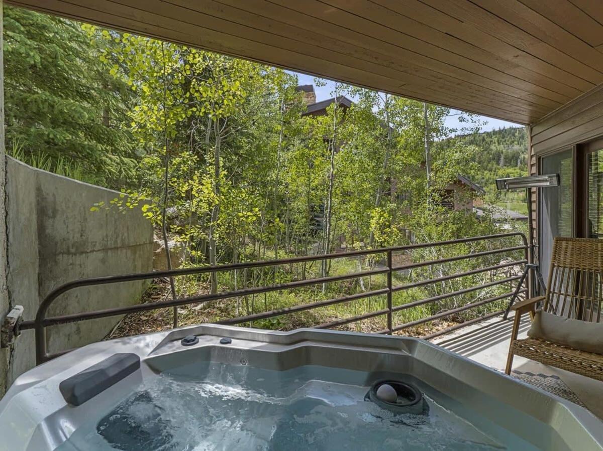 Villa Gorgeous 1Br Steps From Lifts With Private Hot Tub Park City Esterno foto